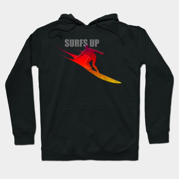 Surfs Up - Drip Hoodie by tatzkirosales-shirt-store